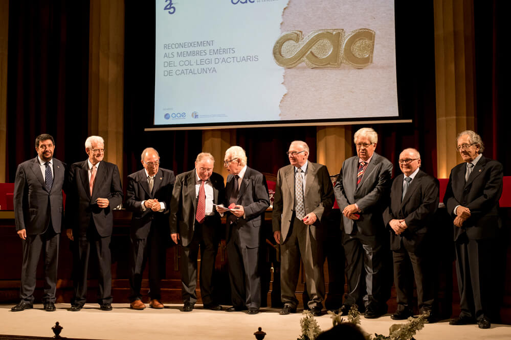 25 anys Col·legi d’Actuaris de Catalunya