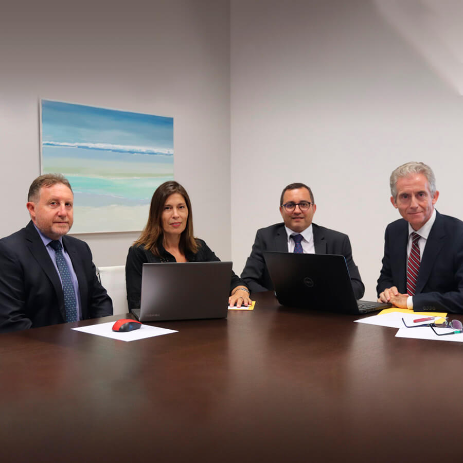 Joan Àngel Vergés, Marisol González, Antoni Fernández, Emilio Vicente, CAC