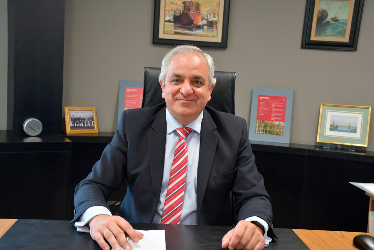 Pedro Herrera, Nacional de Reaseguros